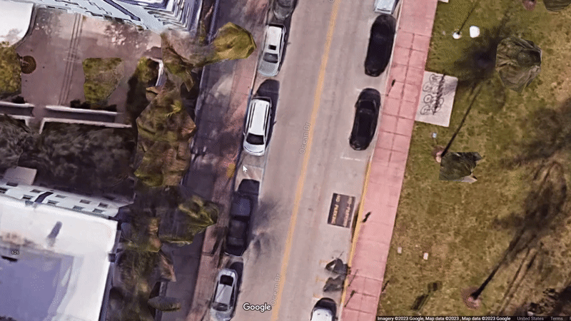 Using Google Maps to measure 