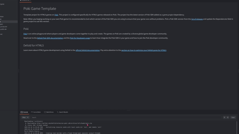 GIF of the new ‘bundle to Poki’ feature in-use