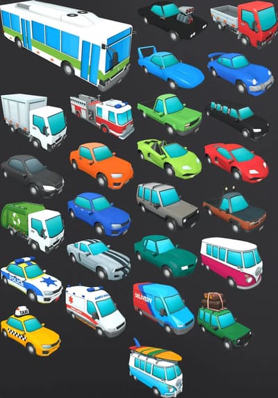 Simply City Vehicles