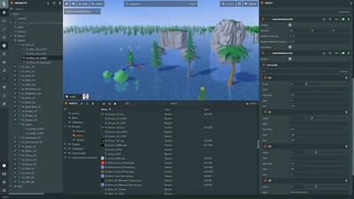 Solar Tools SDK level of details and hardware instancing in editor
