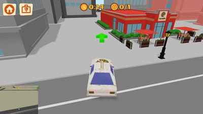 Screenshot of the Vortellis Pizza restaurant