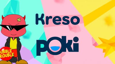 Kreso and bubble trouble game
